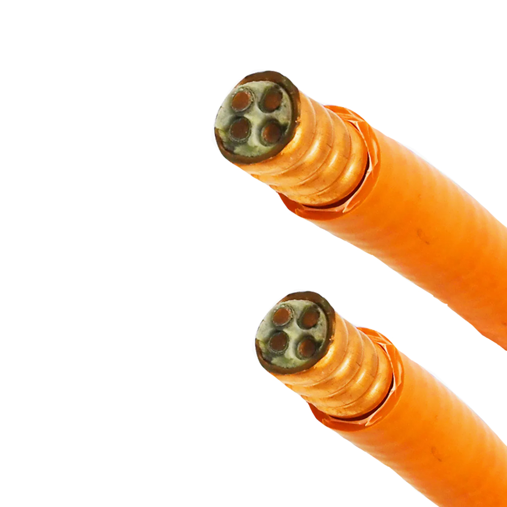 Cabo flexível resistente ao fogo com isolamento mineral BBTRZ