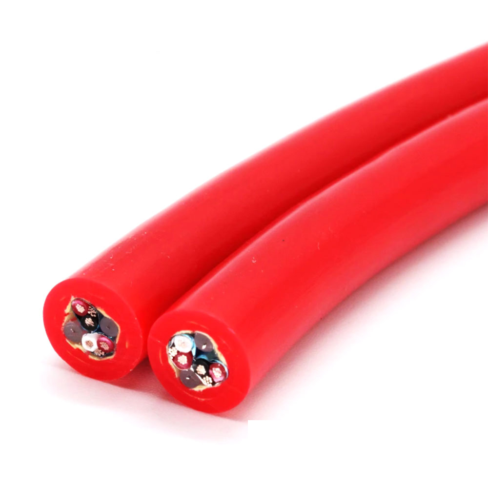 Cabo de borracha de silicone com adaptabilidade a temperaturas extremas GG